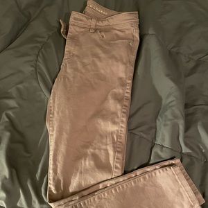 Light mauve Lauren Conrad jeggings, size 8